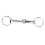 Snaffle Bits Keychain Zinc Alloy Pelham Keychain Single Connector Horse Bit Key Knot 5
