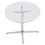 1:12 Table ronde transparente pour maison de poupée, diamètre 6,3 cm 14