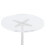 1:12 Table ronde transparente pour maison de poupée, diamètre 6,3 cm 5