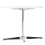 1:12 Table ronde transparente pour maison de poupée, diamètre 6,3 cm 13