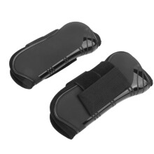 4 pièces guêtres tendineuses pour cheval noir XL pattes avant saut