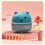 Animali Auto Pull-Back Topo 8,7x8,7x8,7 cm ABS 7