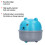 Animali Auto Pull-Back Topo 8,7x8,7x8,7 cm ABS 13