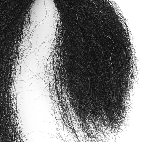 8g Barbe et moustache factices réutilisables, noir 2