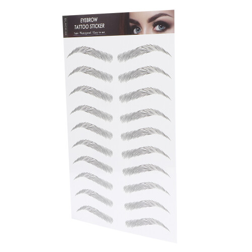 BLACK-08 Transferts de sourcils 148x210mm (5.8x8.3in)