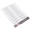 BLACK-08 Transferts de sourcils 148x210mm (5.8x8.3in) 12