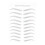 BLACK-08 Transferts de sourcils 148x210mm (5.8x8.3in) 5