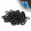 100 pezzi di O-ring elastici in gomma per motore. 9