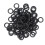 100 pezzi di O-ring elastici in gomma per motore. 13