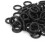 100 pezzi di O-ring elastici in gomma per motore. 4