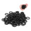 100 pezzi di O-ring elastici in gomma per motore. 10