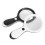 Loupe LED manuelle 10X 88mm noir/blanc, 3xAAA 5