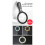 Loupe LED manuelle 10X 88mm noir/blanc, 3xAAA 16