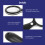 Loupe LED manuelle 10X 88mm noir/blanc, 3xAAA 10
