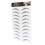 BLACK-09 Transferts de sourcils 148  210 mm noir 14