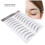 BLACK-09 Transferts de sourcils 148  210 mm noir 10