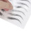 Autocollant pour sourcils 148x210mm Noir-10 Usage unique 12