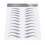 Autocollant pour sourcils 148x210mm Noir-10 Usage unique 3