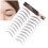 BLACK-09 Transferts de sourcils 148  210 mm noir 15