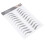 Autocollant pour sourcils 148x210mm Noir-10 Usage unique 16
