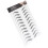 Autocollant pour sourcils 148x210mm Noir-10 Usage unique 8