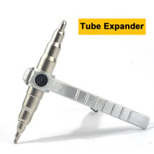Évasoir de tube 4-22mm pour tube en cuivre, argenté, 155x154mm