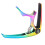 FC-03 Capodastre pour guitare, alliage de zinc, multicolore 15