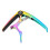 FC-03 Capodastre pour guitare, alliage de zinc, multicolore 14