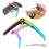 FC-03 Capodastre pour guitare, alliage de zinc, multicolore 9