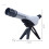 Telescopio per bambini ad ingrandimento HD, fai da te, plastica, 8+ 3