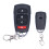 433 MHz 4-boutons Télécommande de garage CR2025 120mAh noire 8