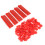 Rote Plastik-Ziegeohrenmarken, 100er Pack, Farmwild-ID 1