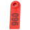 Rote Plastik-Ziegeohrenmarken, 100er Pack, Farmwild-ID 11