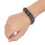 Modèle : Bracelet en acier-titane 21  1,5 cm, argent 4