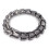 Modèle : Bracelet en acier-titane 21  1,5 cm, argent 14
