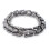 Modèle : Bracelet en acier-titane 21  1,5 cm, argent 16