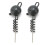 5-20g Testa jig rotonda in metallo resistente 10