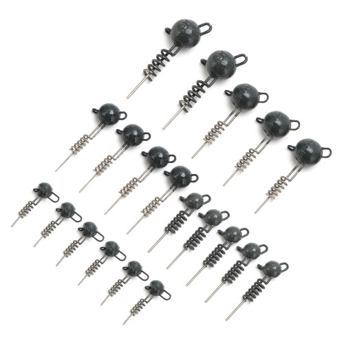 5-20g Testa jig rotonda in metallo resistente