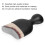 Foundation Makeup Brush Curving Wine Glass Shape Base Makeup Brush for Liquid FoundationGray 5