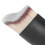 Foundation Makeup Brush Curving Wine Glass Shape Base Makeup Brush for Liquid FoundationGray 6
