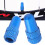 2 pièces capuchons de valve Presta en aluminium bleu clair 3 g 16