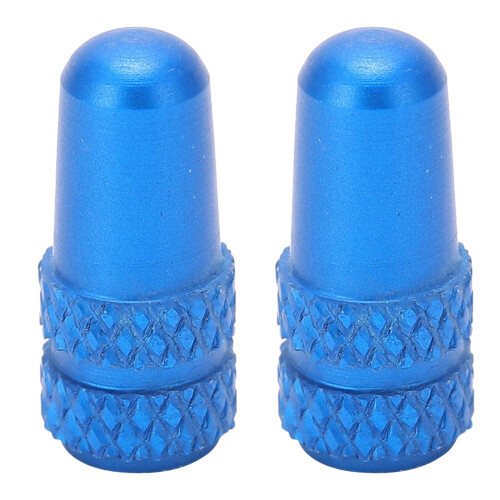 2 pièces capuchons de valve Presta en aluminium bleu clair 3 g 1