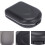 Étui pour aide auditive HA-Case, noir, silicone/ABS 6