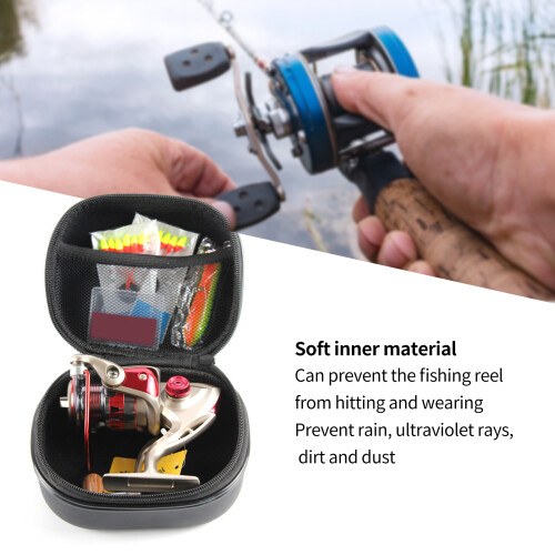 Kit Reel Wrap pour la pêche, boîte de rangement EVA, 112g/4oz 2