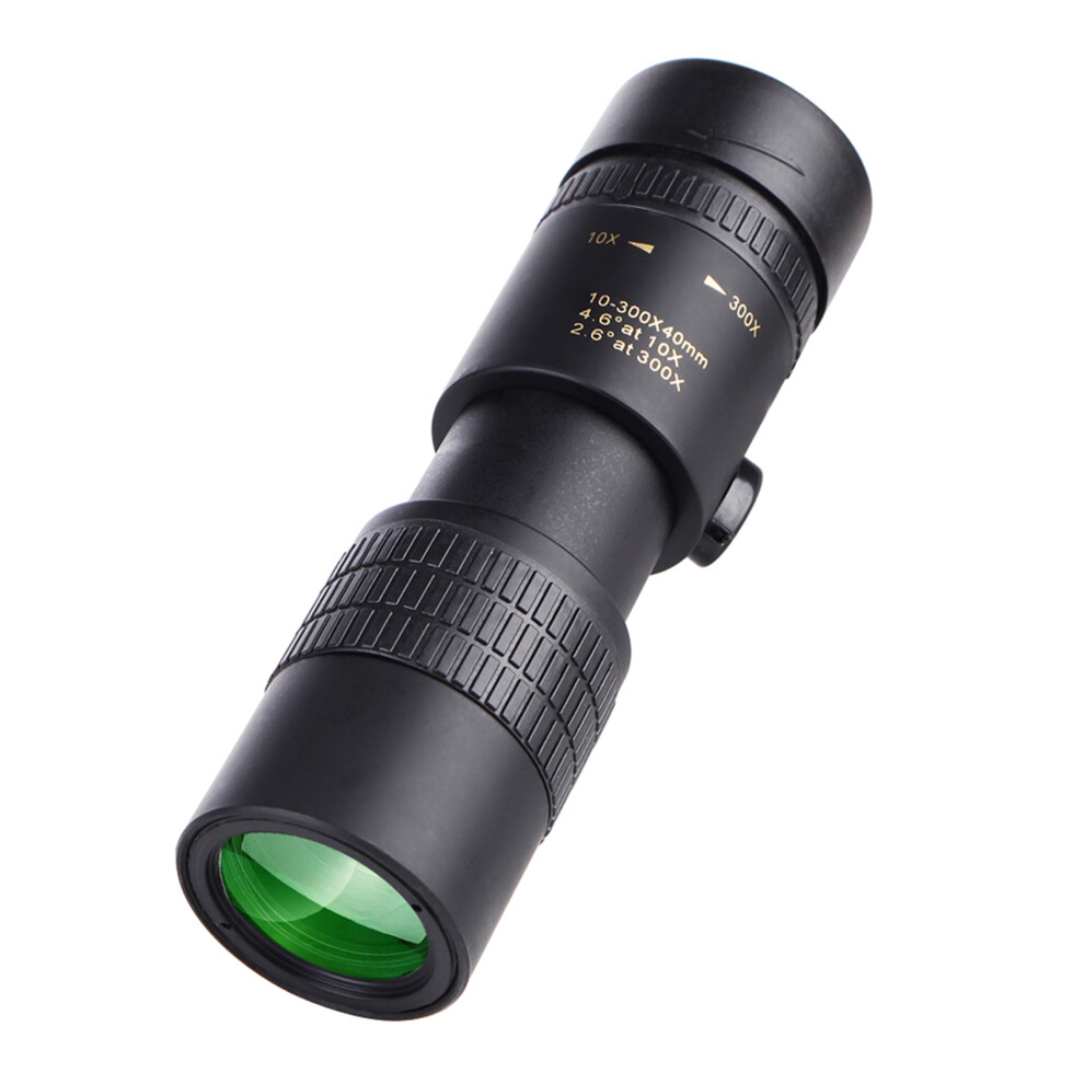 10-300X40mm Bak4 Prism Monocular Telescope Spotting Scope For Adults Bird Watching Camping Hiking 7631322572215