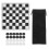 Modello: Set da dama, 145 g, 24x24 cm, Nero/Bianco 2