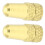 2 pezzi tappi per valvole Presta dorati in alluminio 0.1oz 13
