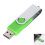 Clé USB rotative vert bonbon 16 Go 13