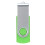Clé USB rotative vert bonbon 16 Go 7