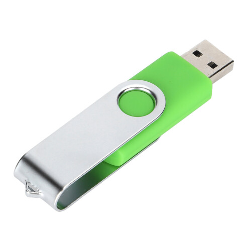 Clé USB rotative vert bonbon 16 Go 2